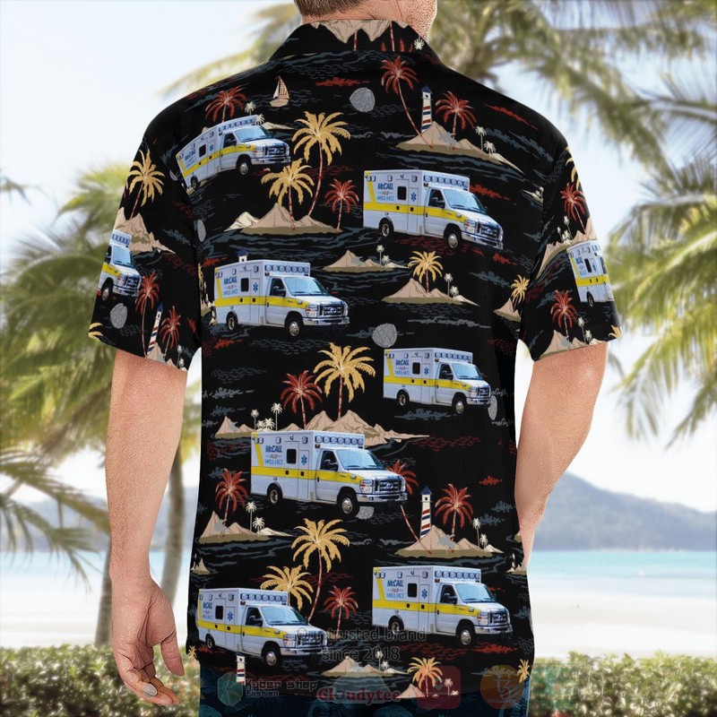 McCall Ambulance Service Dorchester Boston Massachusetts Hawaiian Shirt 1 2 3