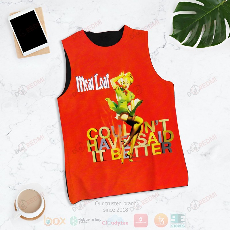 NEW Meat Loaf More Album 3D Tank Top