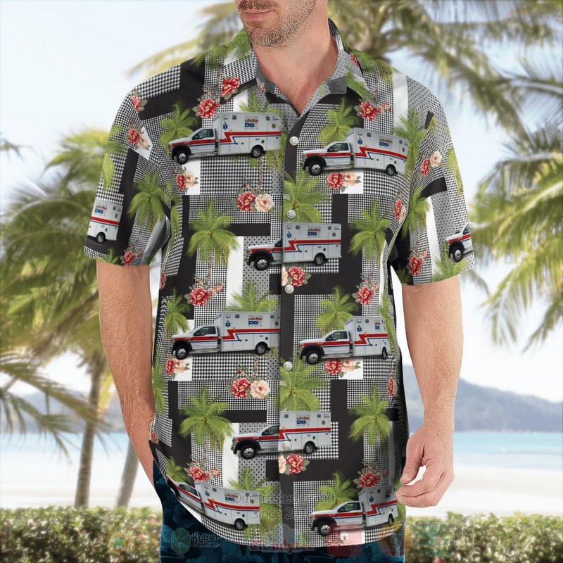 Middletown Indiana Middletown Fall Creek Township Emergency Medical Services Hawaiian Shirt 1 2 3