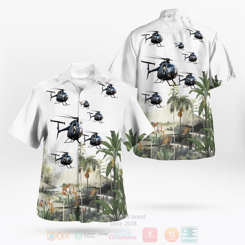 Military MD Helicopters MH 6 Little Bird For Sale Hawaiian Shirt