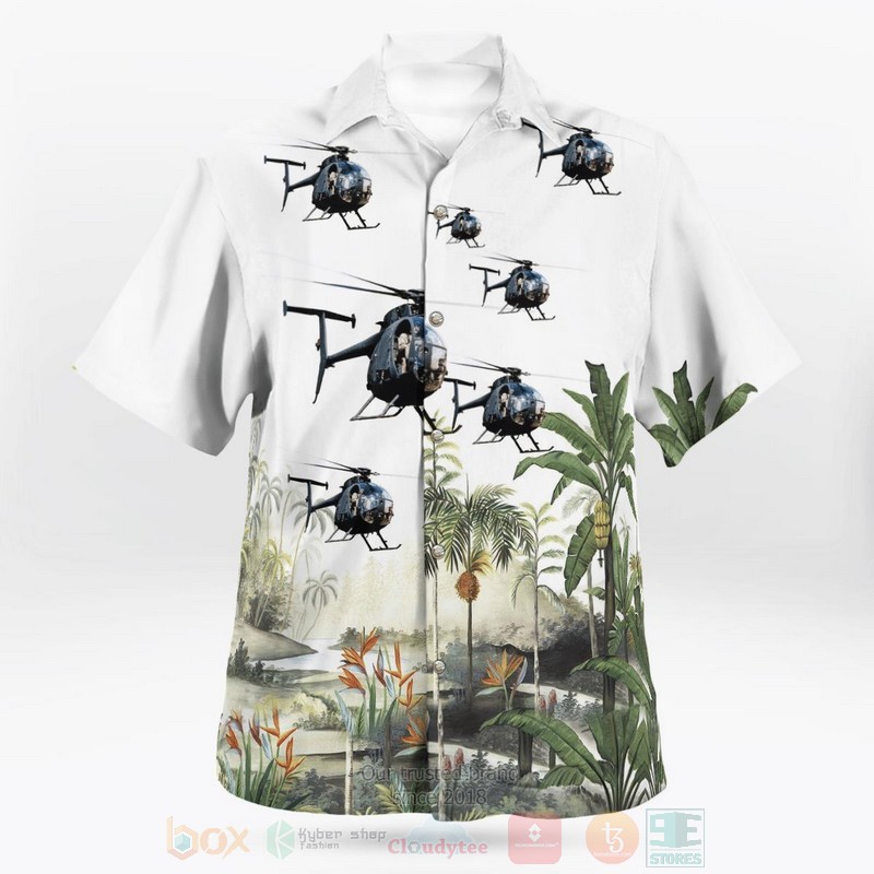 Military MD Helicopters MH 6 Little Bird For Sale Hawaiian Shirt 1 2