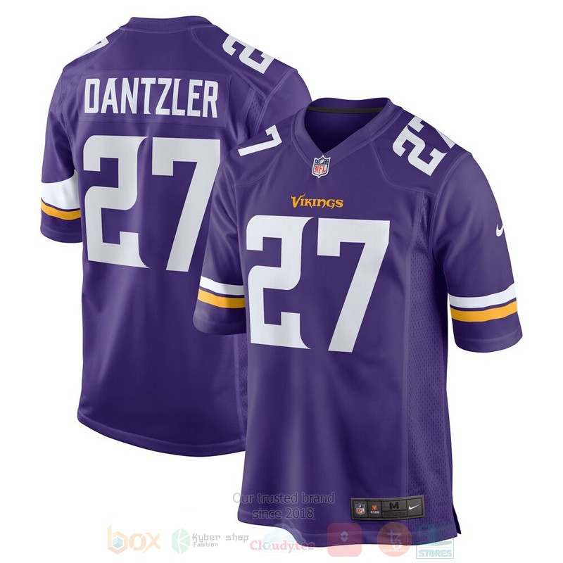 Minnesota Vikings Cameron Dantzler Purple Football Jersey