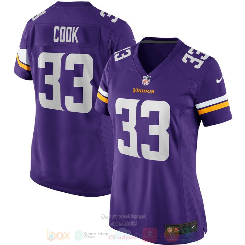 Minnesota Vikings NFL Dalvin Cook Purple Football Jersey