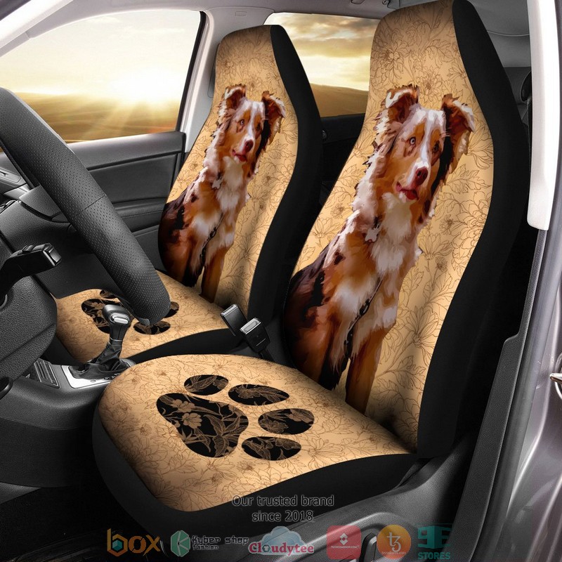 Mixed Breed Cute Dog Car Seat Covers