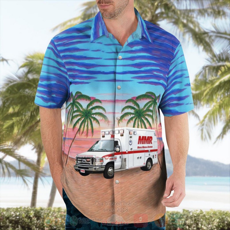 Mobile Medical Response Saginaw Michigan Fleet Hawaiian Shirt 1 2
