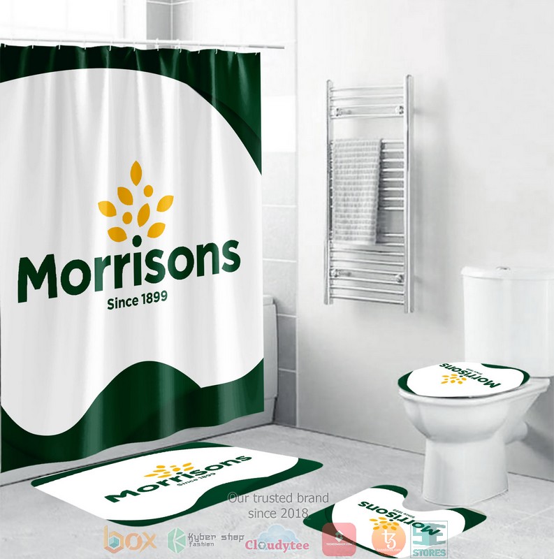 Morrisons Since 1899 Shower curtain sets