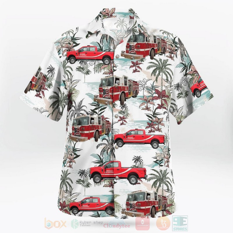 Mosinee Fire District Mosinee Wisconsin Hawaiian Shirt 1