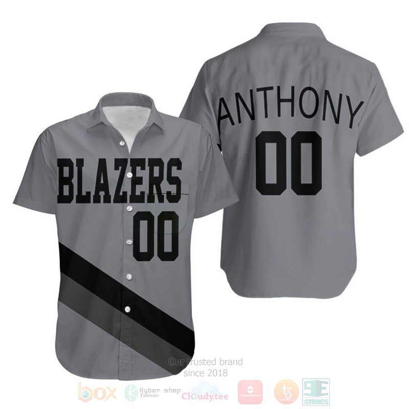 NBA Portland Trail Blazers Anthony Hawaiian Shirt