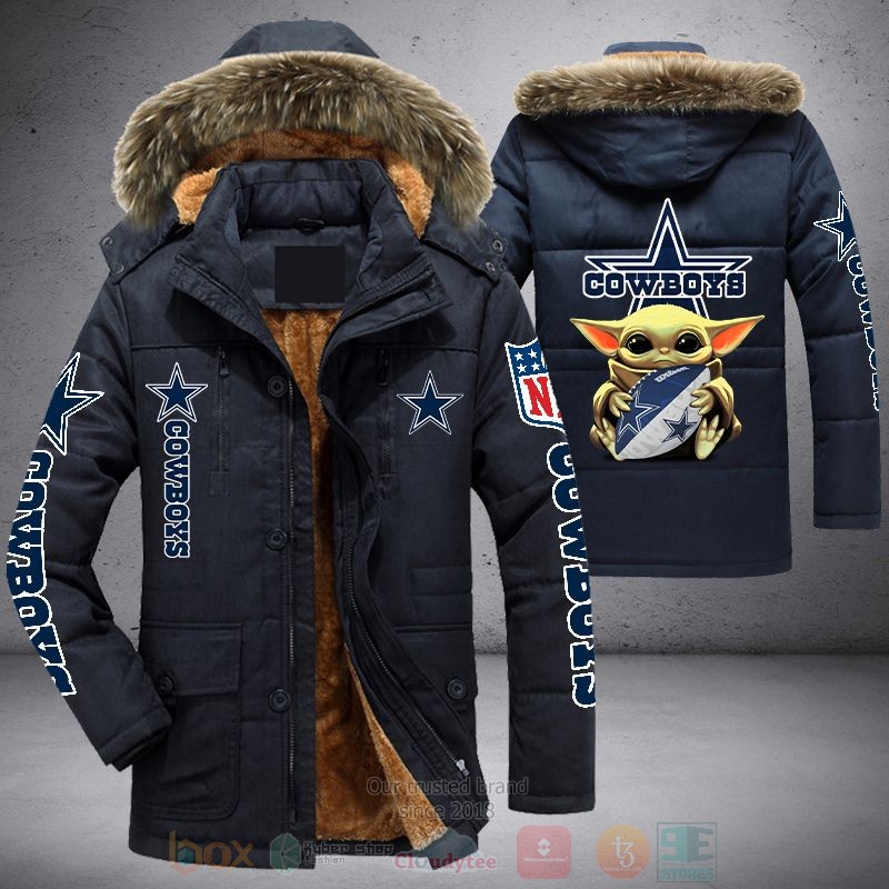 NFL Dallas Cowboys Baby Yoda Parka Jacket