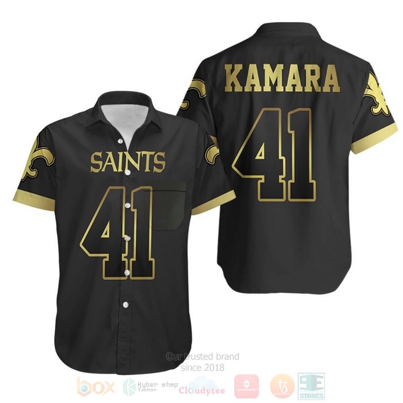 NFL New Orleans Saints 41 Alvin Kamara Hawaiian Shirt