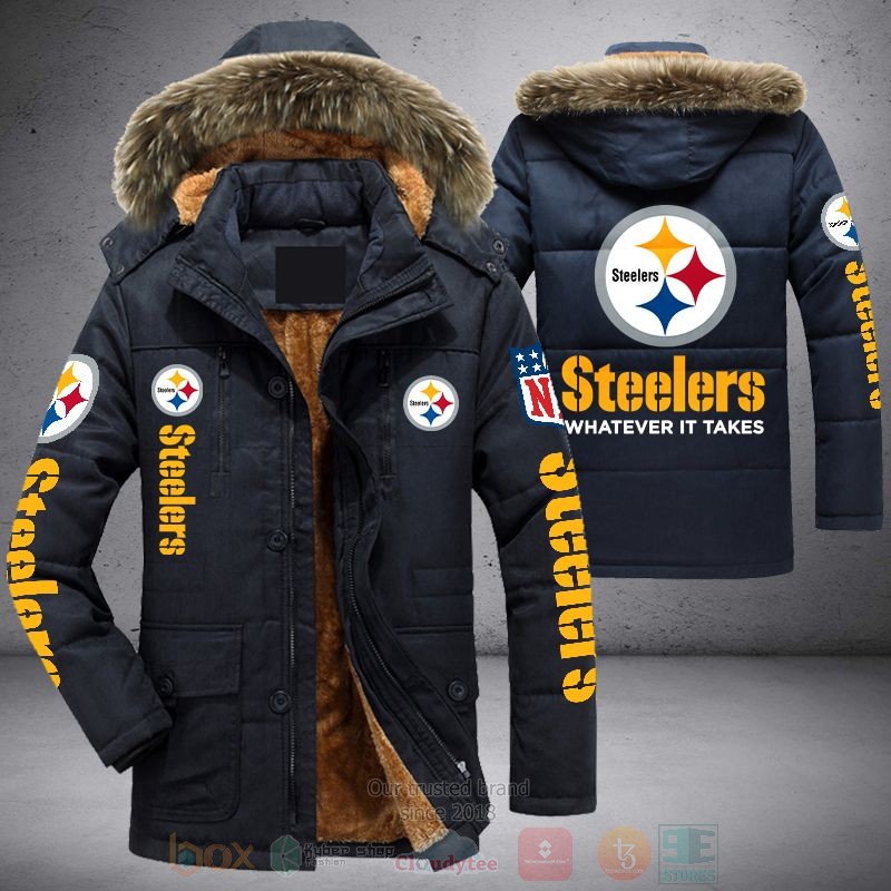 NFL Pittsburgh Steelers Whatever It Takes Parka Jacket