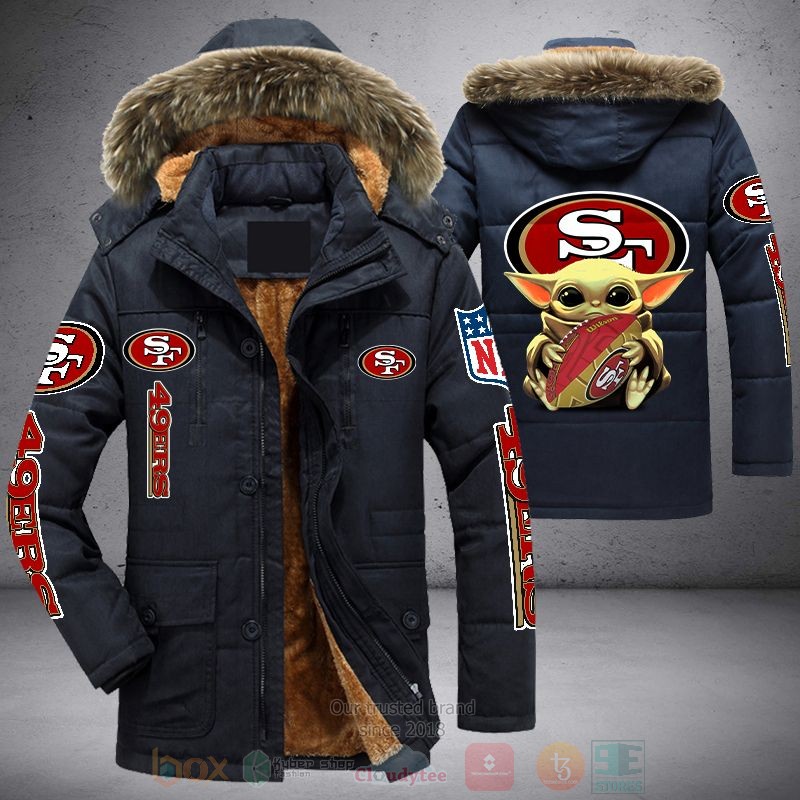NFL San Francisco 49ers Baby Yoda Parka Jacket