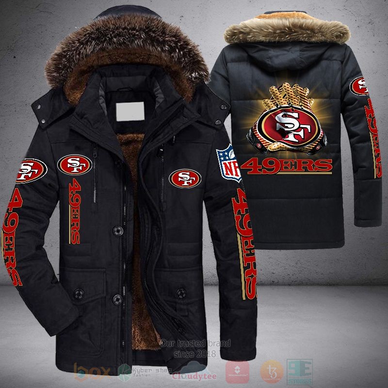 NFL San Francisco 49ers Gloves Parka Jacket
