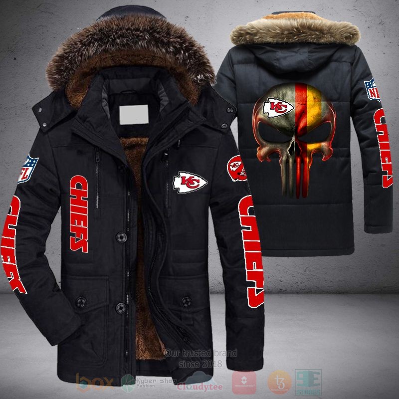 NFL San Francisco 49ers Skulls PunisherParka Jacket