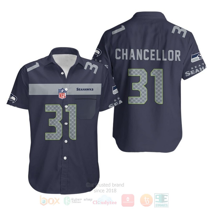NFL Seattle Seahawks Kam Chancellor Hawaiian Shirt