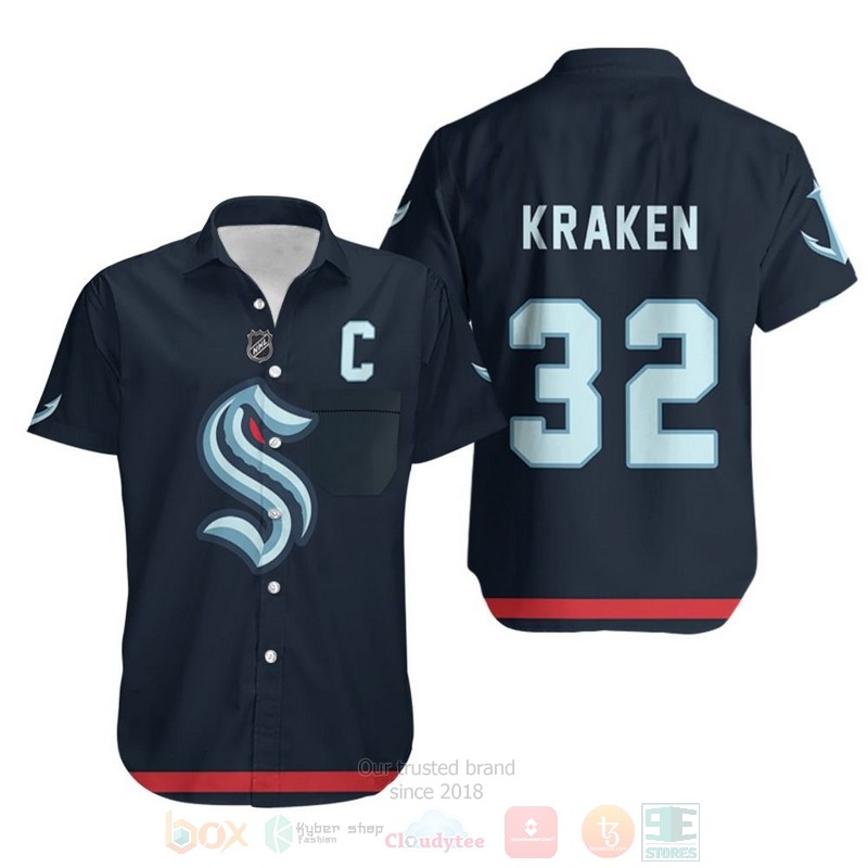 NHL Seattle Kraken 2020 Blue Hawaiian Shirt