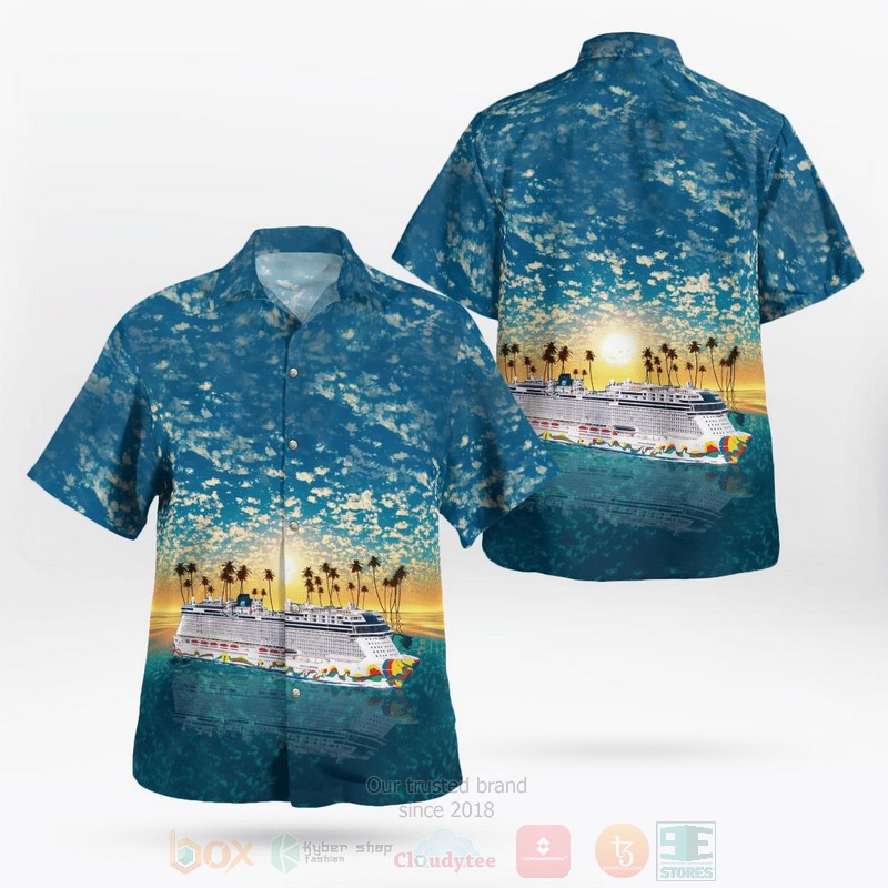 Norwegian Cruise Line Norwegian Encore Hawaiian Shirt