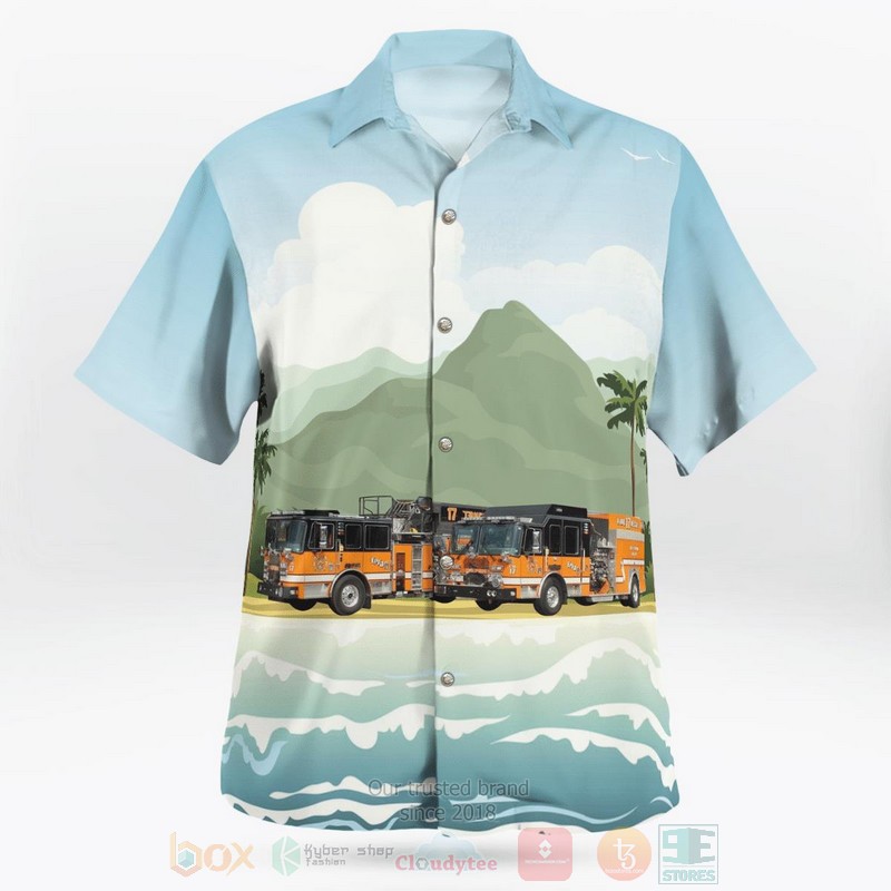 Pennsylvania Enola Fire Company No. 3 Hawaiian Shirt 1 2