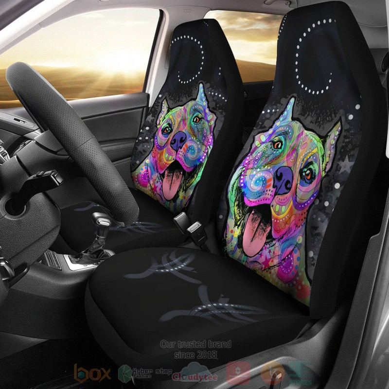 Pit Bull Car Seat Cover