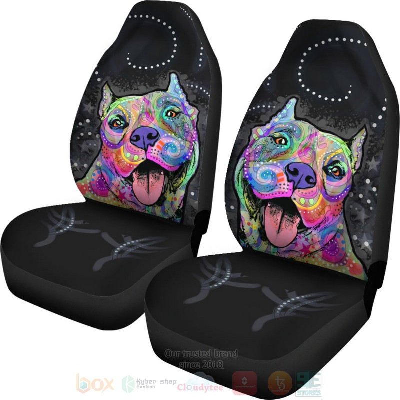 Pit Bull Car Seat Cover 1