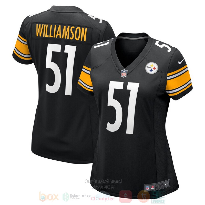 Pittsburgh Steelers Avery Williamson Black Football Jersey