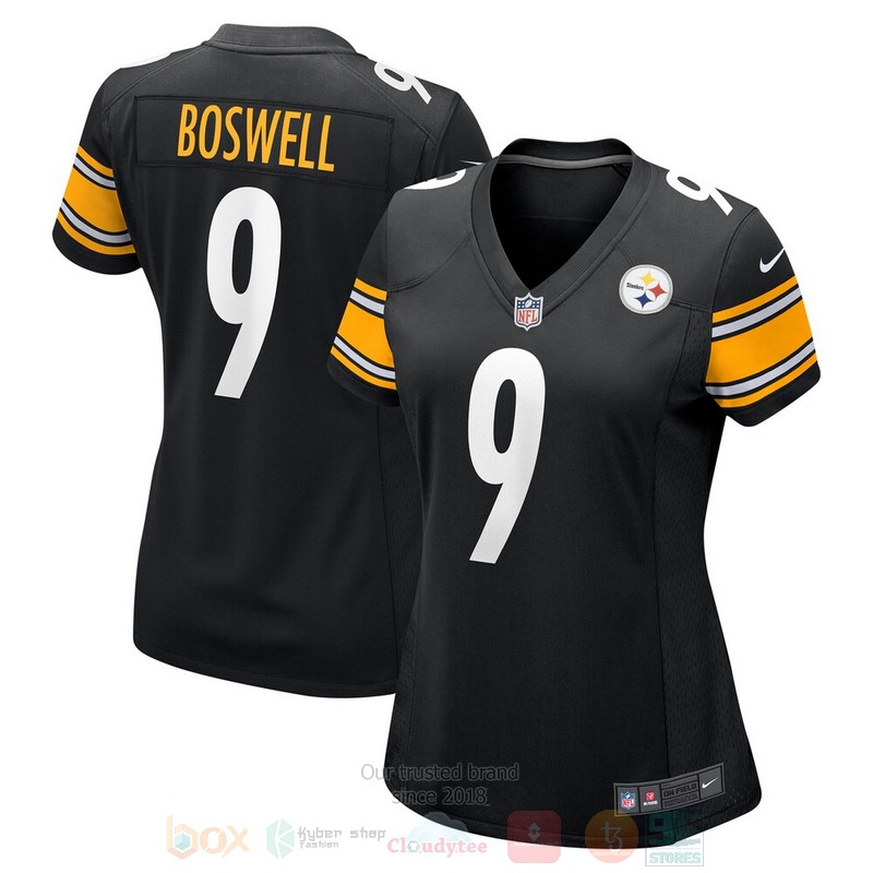 Pittsburgh Steelers Chris Boswell Black Football Jersey