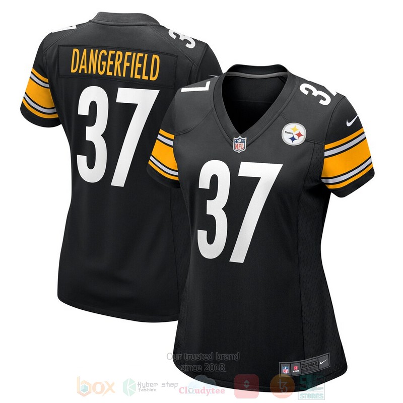 Pittsburgh Steelers Jordan Dangerfield Black NFL Football Jersey