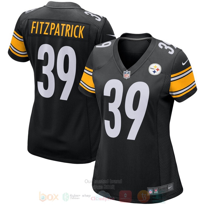 Pittsburgh Steelers Minkah Fitzpatrick Black Football Jersey