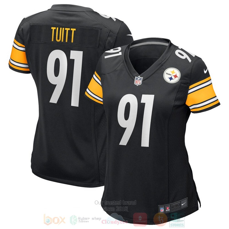 Pittsburgh Steelers Stephon Tuitt Black Football Jersey