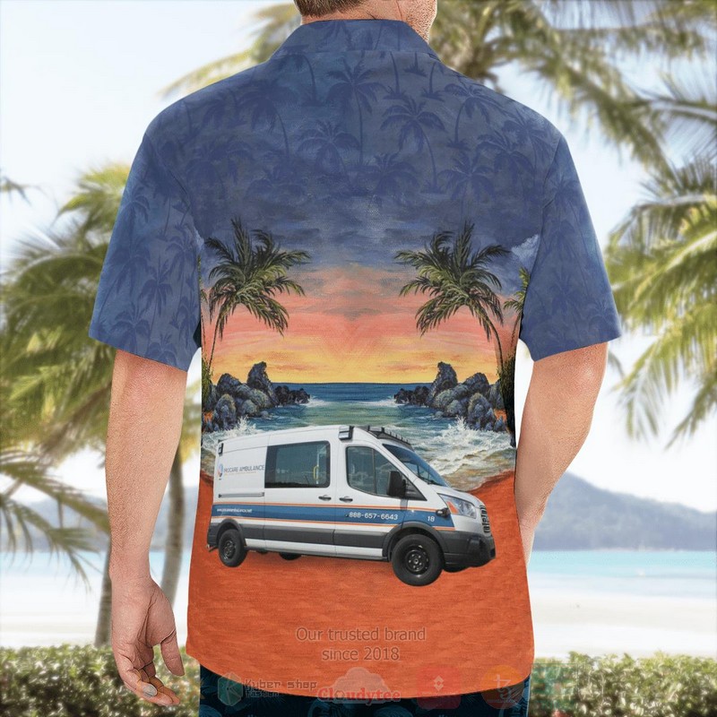Procare Ambulance of Maryland Fleet Hawaiian Shirt 1 2 3
