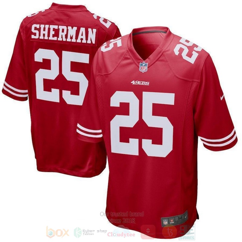 Richard Sherman San Francisco 49ers Football Jersey