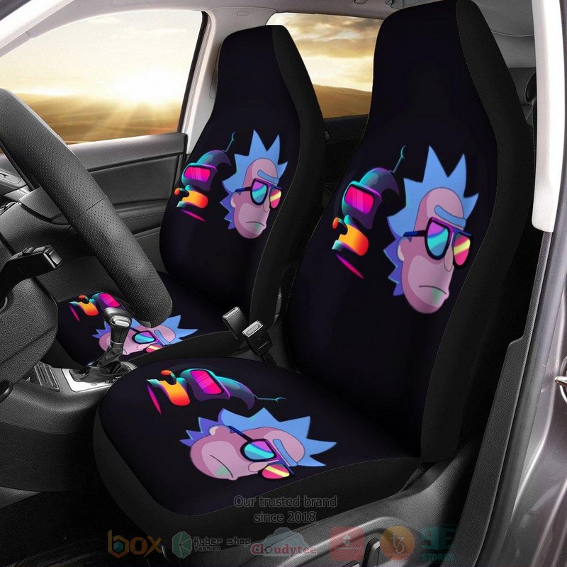 Rick and Morty Among Us Car Seat Cover