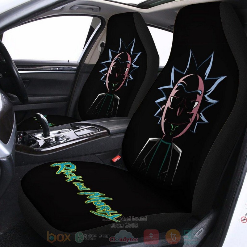 Rick and Morty Horror Car Seat Cover