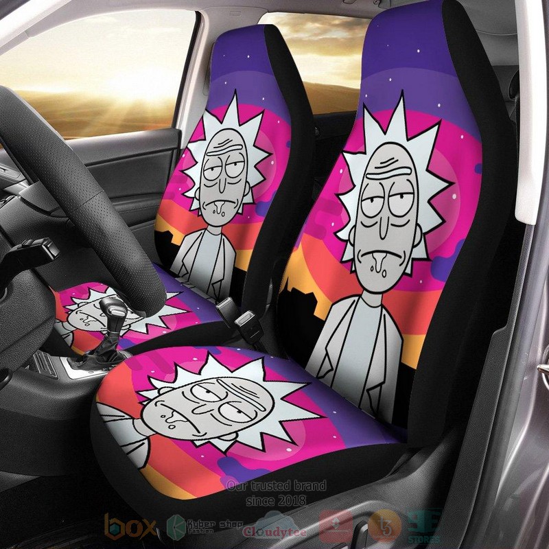 Rick and Morty Rick Sanchez Car Seat Cover