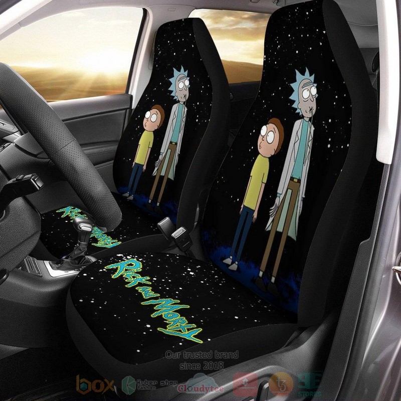 Rick and Morty Sky Car Seat Cover