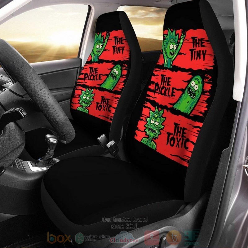 Rick and Morty The Tiny The Pickle The Toxic Car Seat Cover