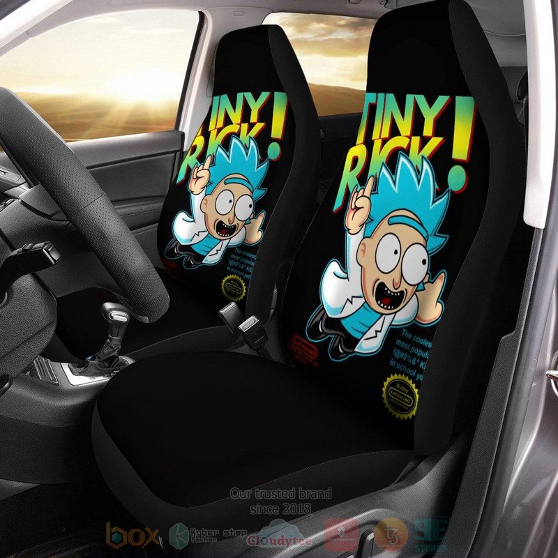 Rick and Morty Tiny Car Seat Cover