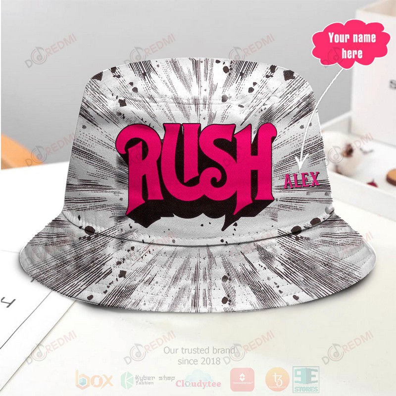 Rush Custom Name Bucket Hat