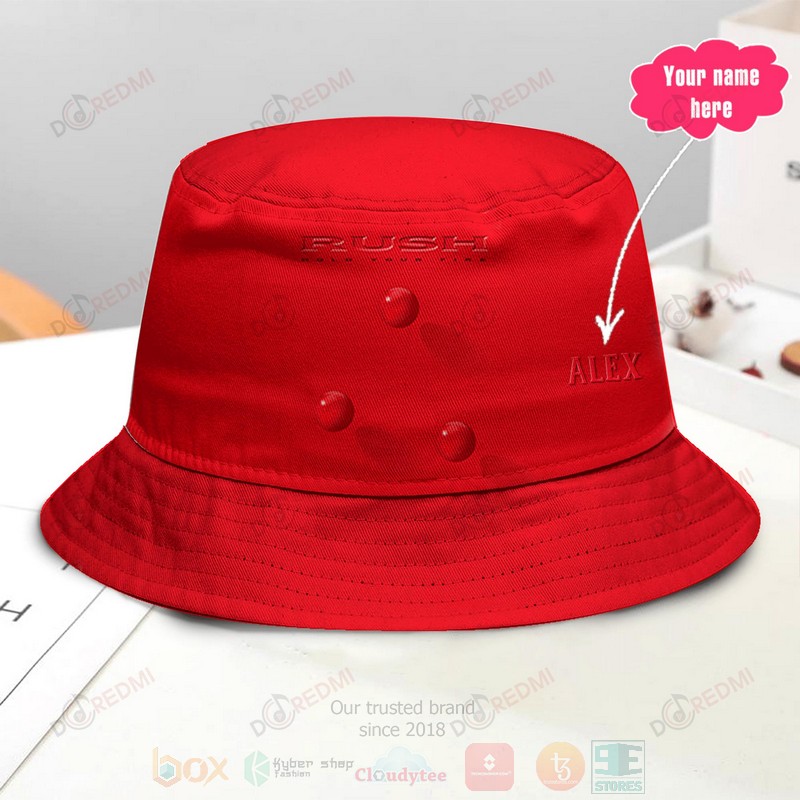 Rush Hold Your Fire Custom Name Bucket Hat