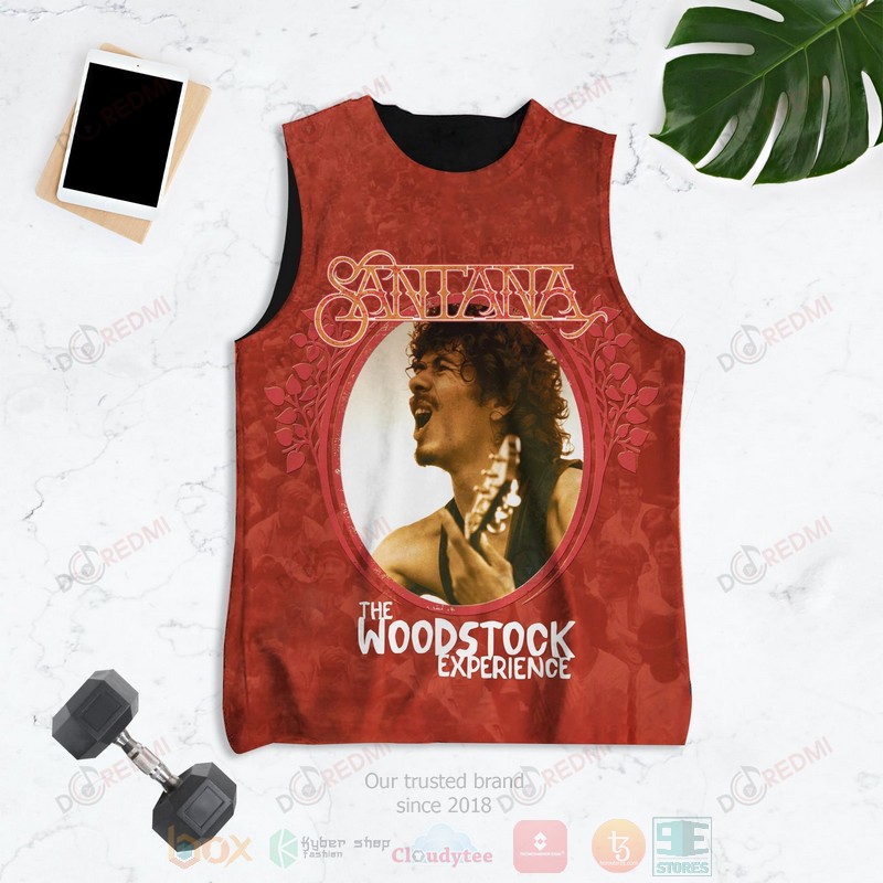 Santana San Album Tank Top1