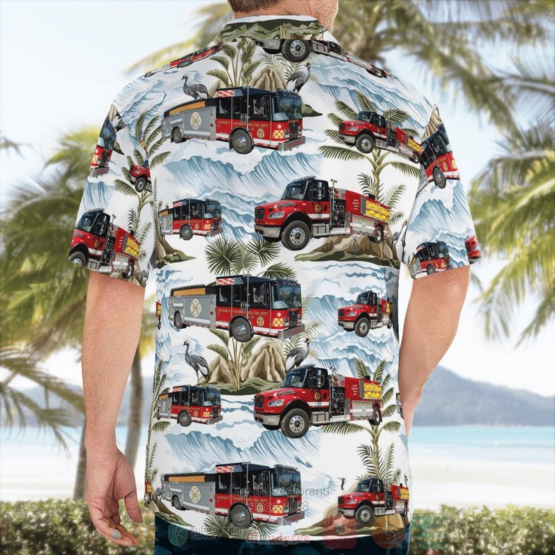 Saxtons River Vol. Fire Department Hawaiian Shirt 1