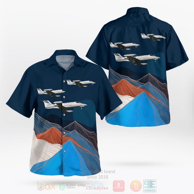Scottsdale Arizona Angel MedFlight Bombardier Learjet 35 Hawaiian Shirt