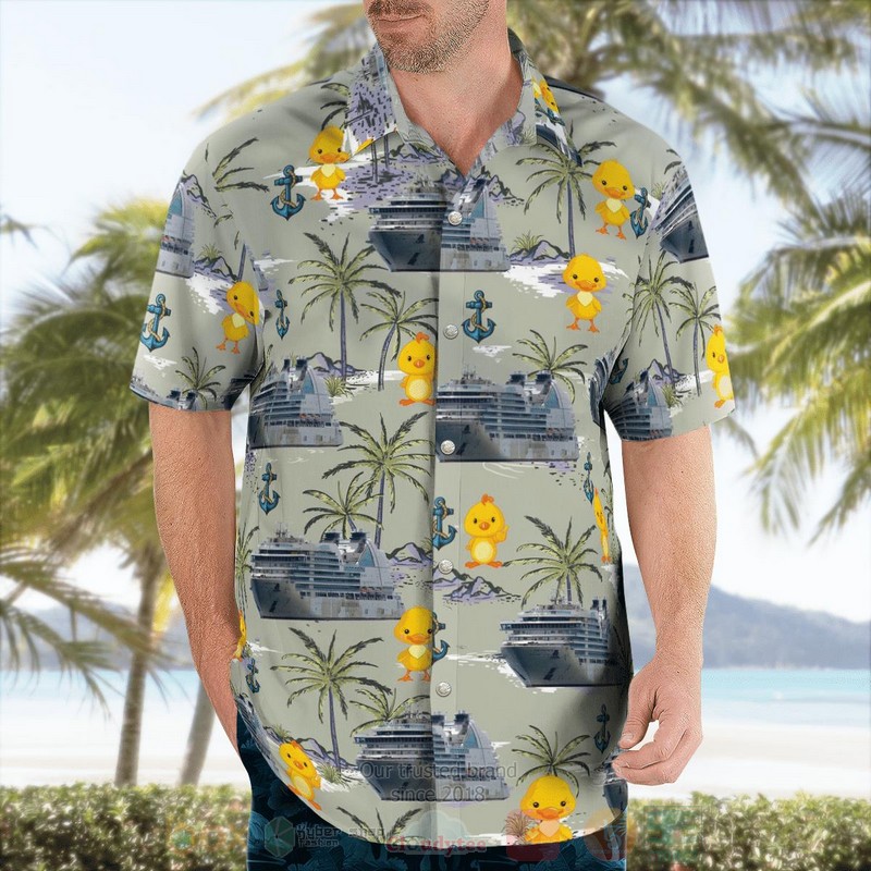 Seabourn Cruise Line Seabourn Encore Hawaiian Shirt 1 2