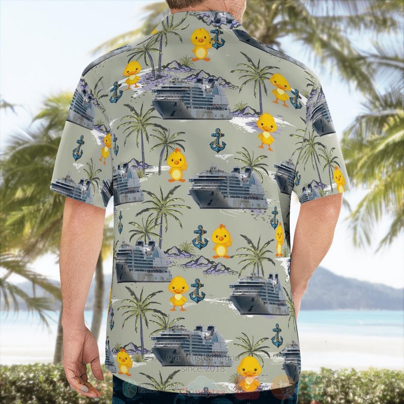 Seabourn Cruise Line Seabourn Encore Hawaiian Shirt 1 2 3