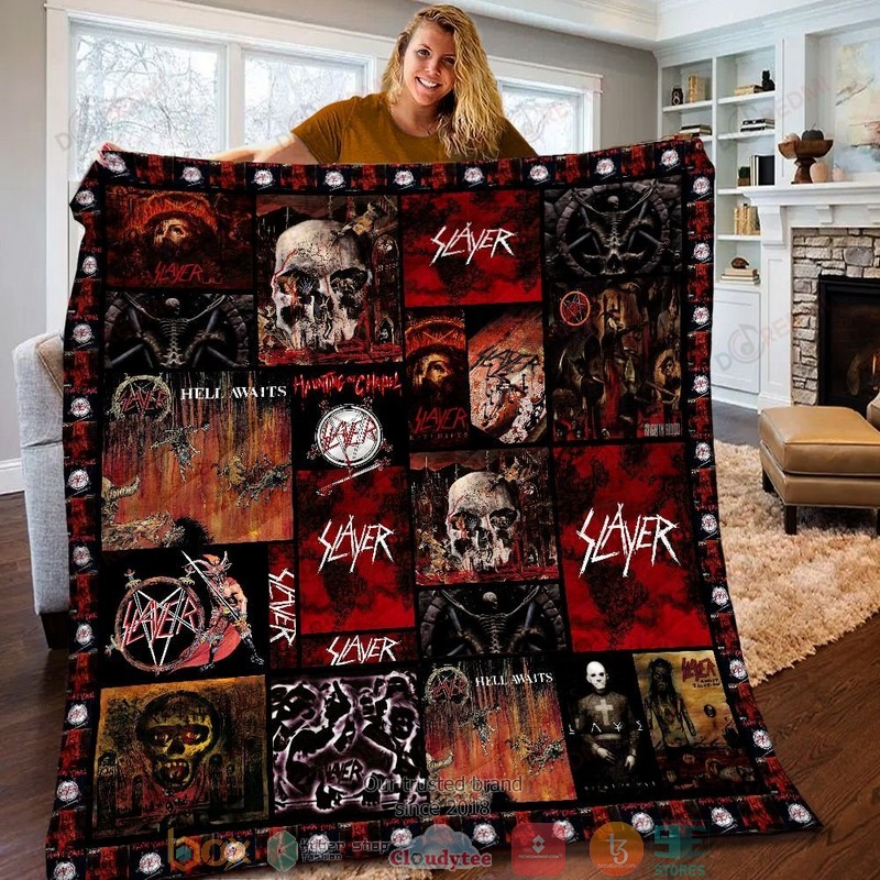 Slayers band Album covers Quilt