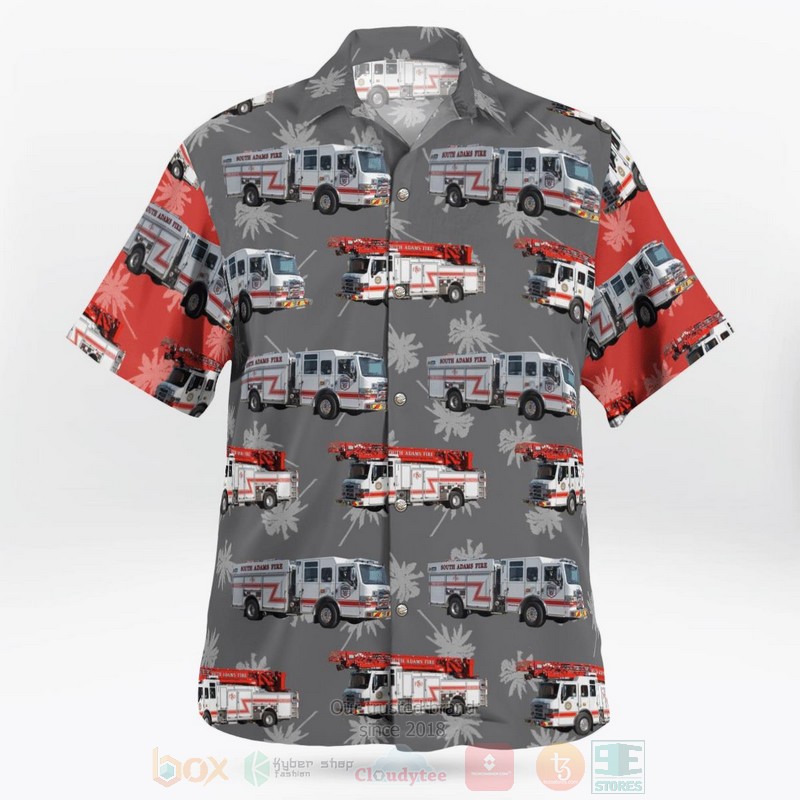 South Adams County Fire Department Commerce City Colorado Fleet Hawaiian Shirt 1