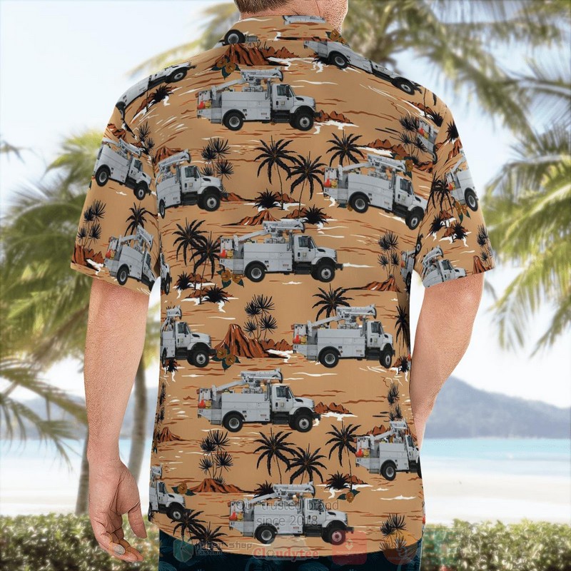 Southern California Edison SCE Hawaiian Shirt 1 2 3