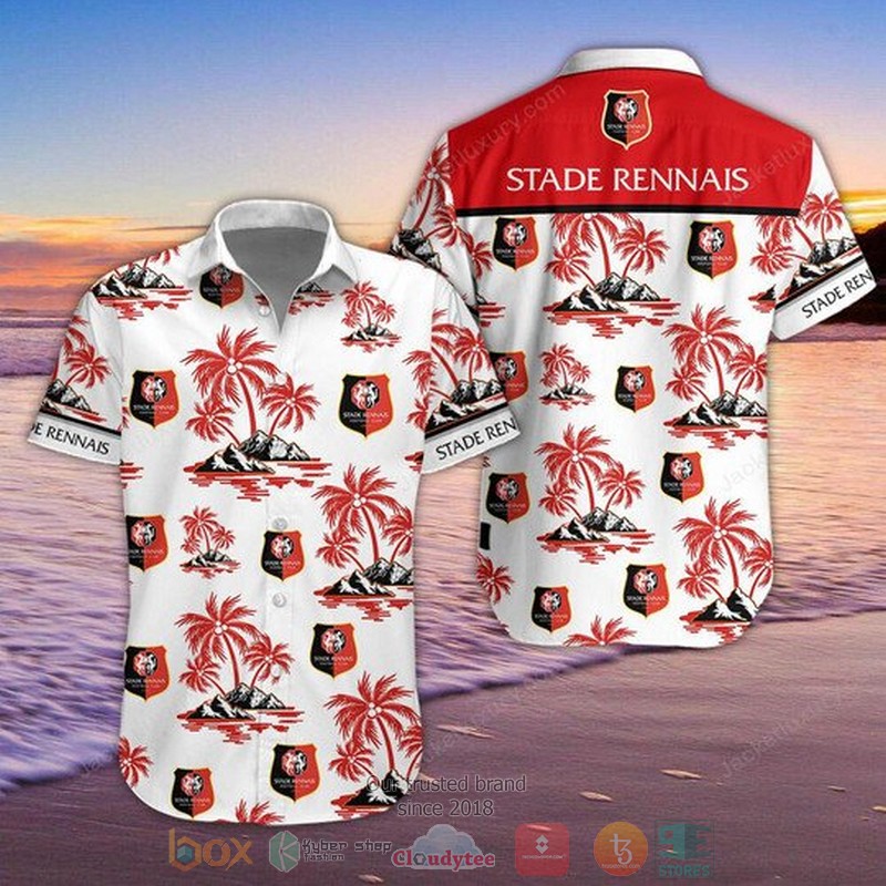 COOL Stade Rennais F.C Hawaiian Shirt • Trusted Shopping Online in the world