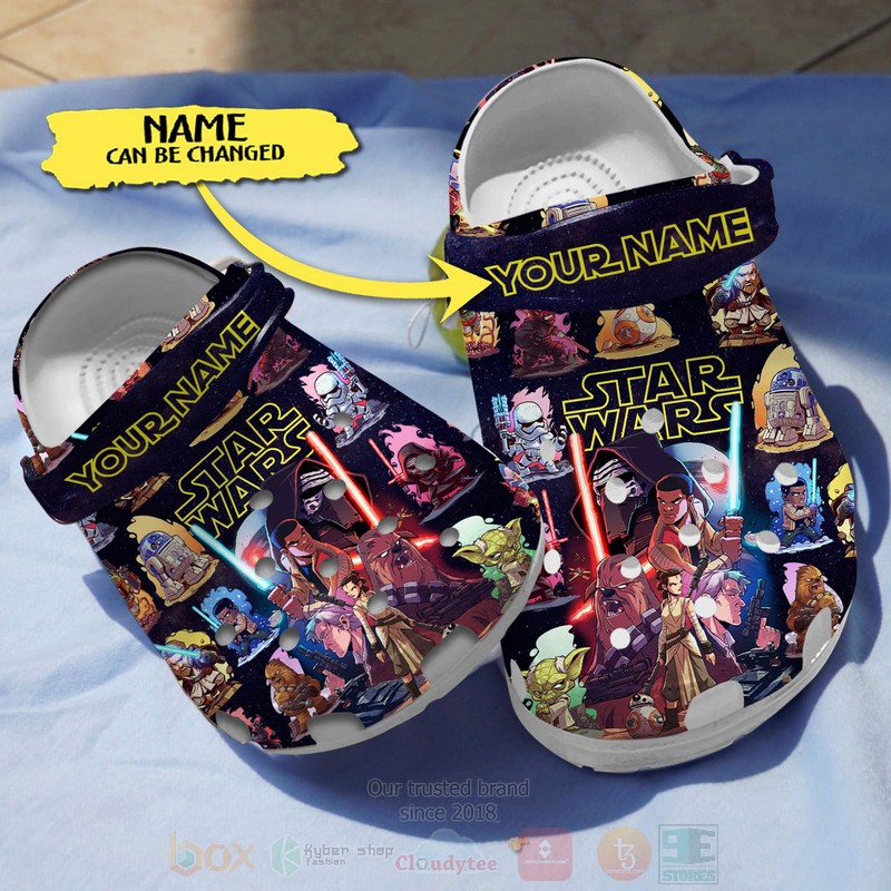 Star Wars Custom Name Crocband Crocs Clog Shoes