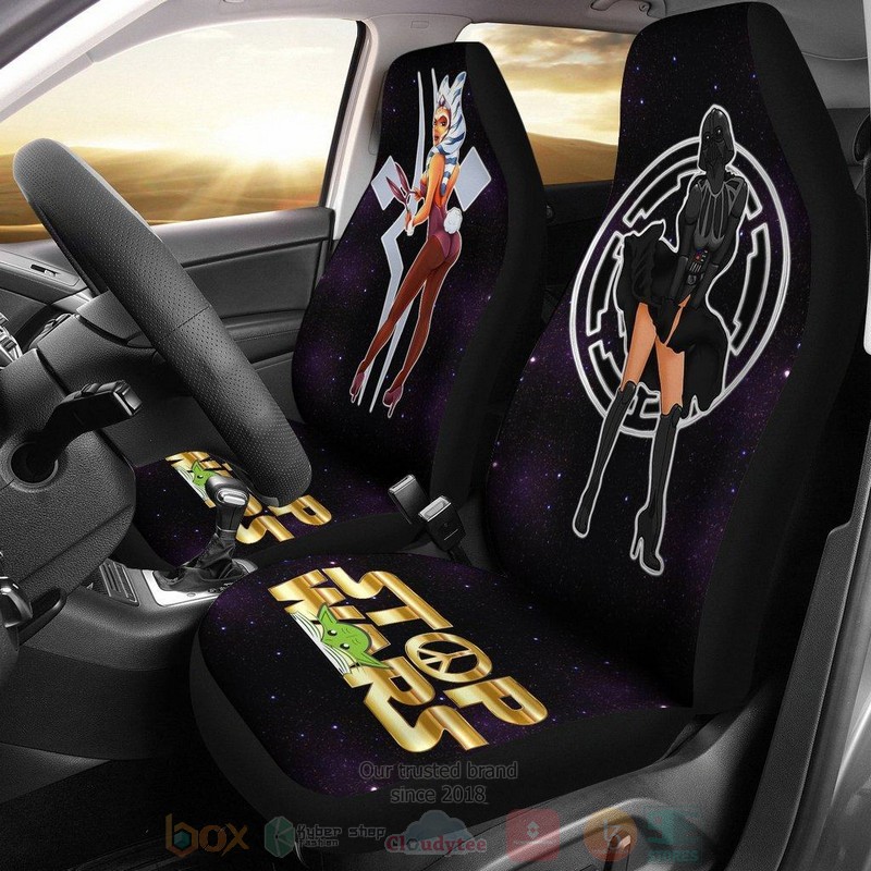 Star Wars Movie Darth Vader Vs Ahsoka Tona Sexy Cosplay Car Seat Covers